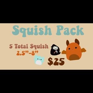 Squish Pack mystery bundle